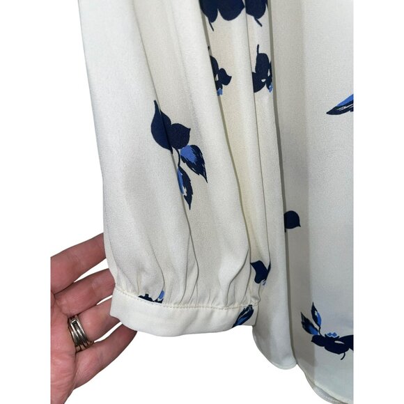 NWT Ralph Lauren Ladies Floral Georgette BlouseLauren Petite Size S/P - Picture 9 of 9
